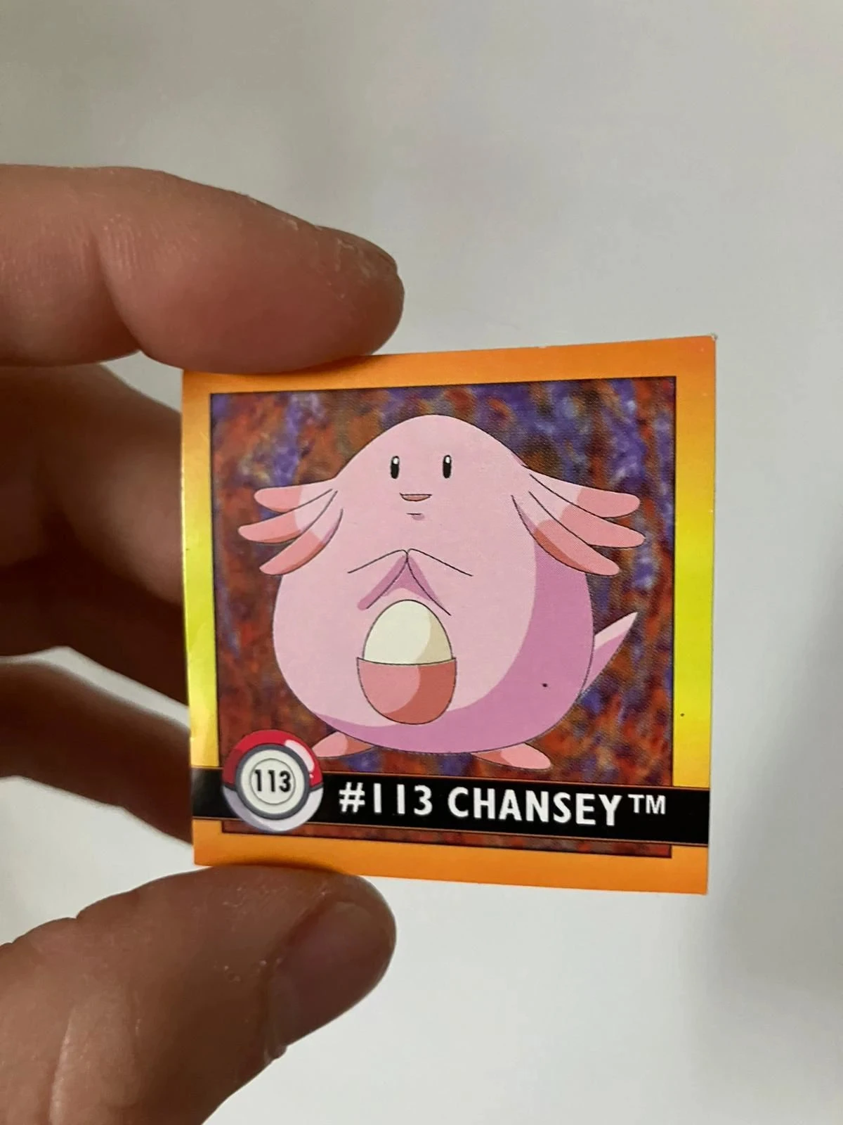 Stickers Leveinard - 113 - Chansey - Pokémon